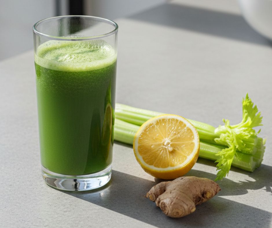 Fresh Green Juice.